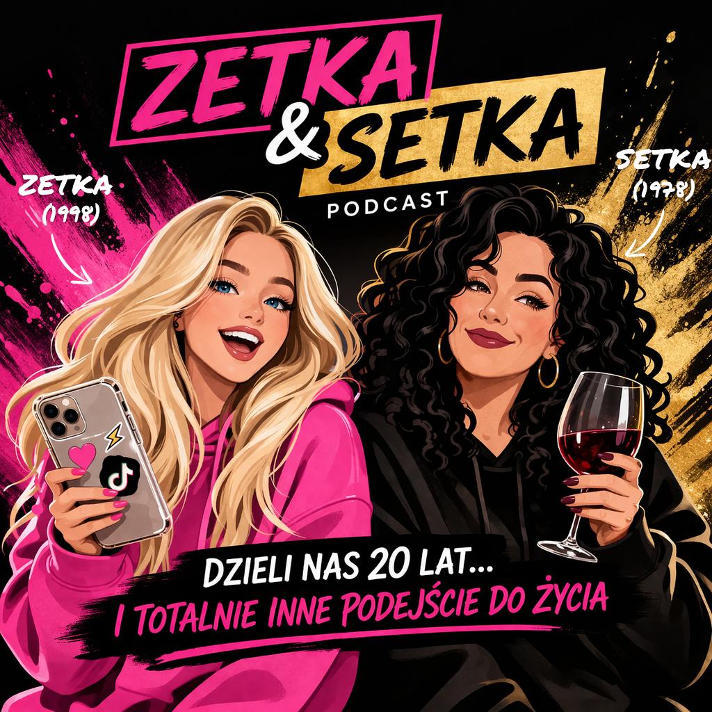 Zetka & Setka Podcast - okładka